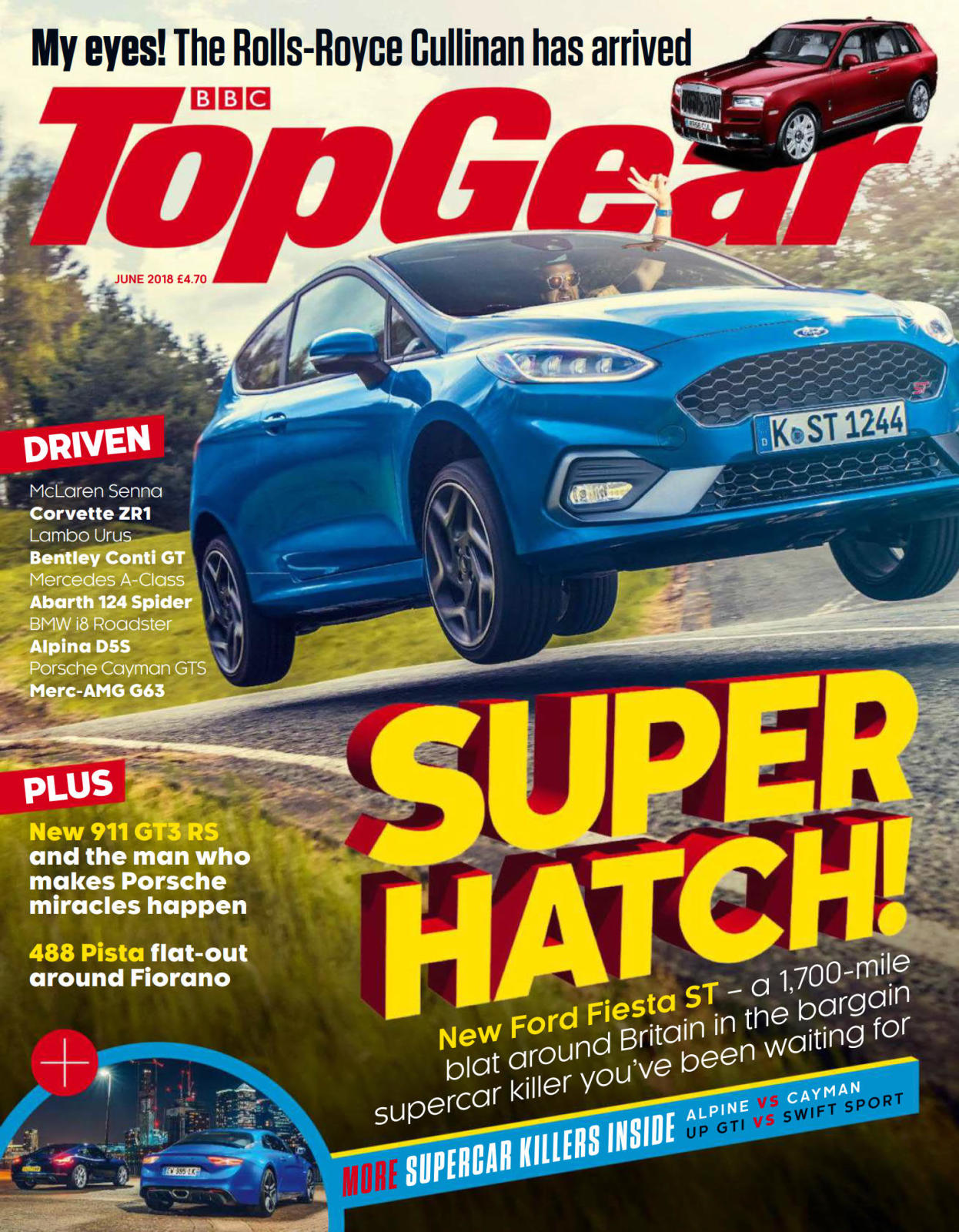 BBC Top Gear BBC疯狂汽车秀杂志 JUNE 2018年6月刊